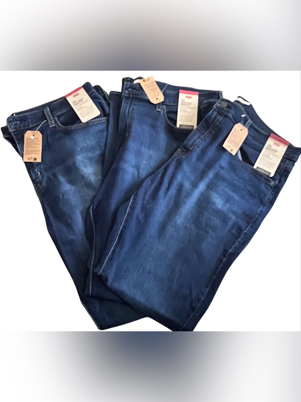 NWT Levi’s Women’s Size 18 Bootcut Jeans Lot of 3 High Rise
